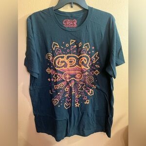 Games Done Quickly Black Gaming T-Shirt XL